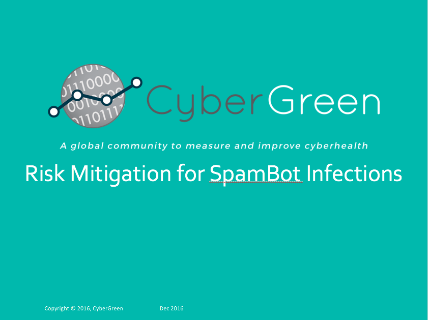 CyberGreen Bot Infection Mitigation